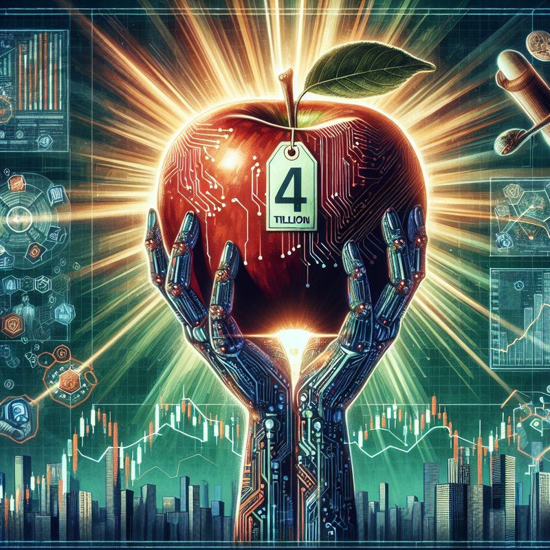 Apple : Apple Nears Historic Four Trillion Dollar Market Valuation