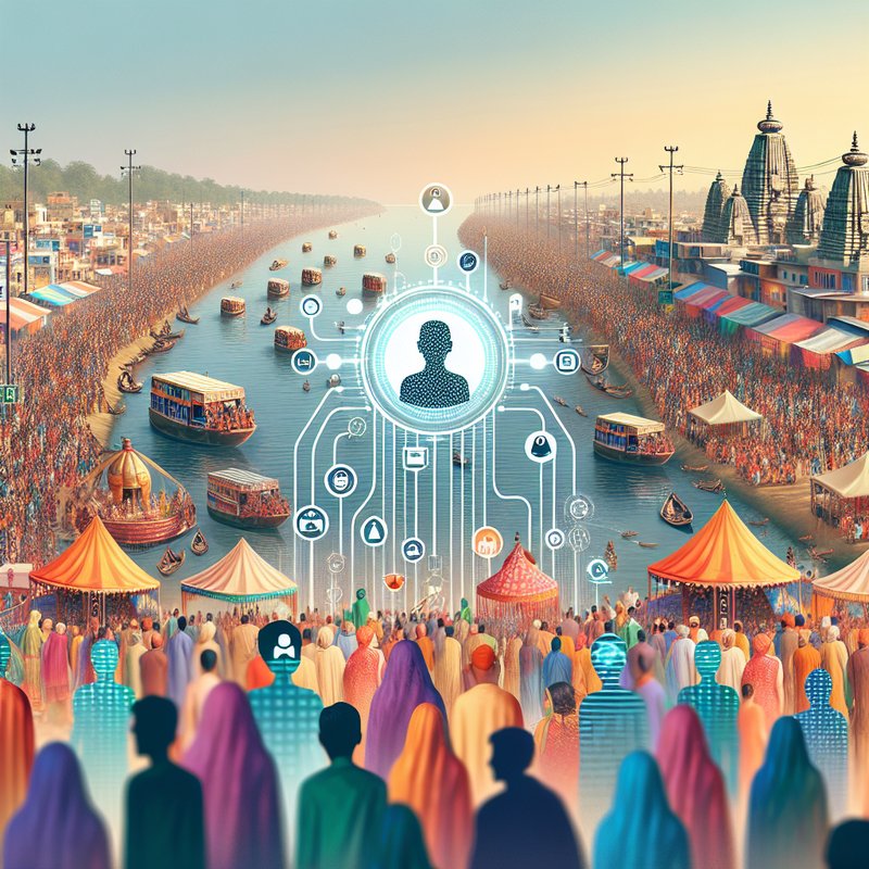 KumbhMela : Technology Aids in Managing Massive Crowds at India's Maha Kumbh Mela