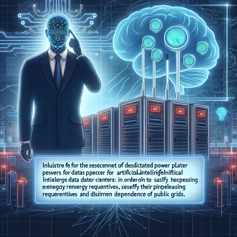 Rechenzentren : Trump Proposes Independent Power Plants for AI Data Centers