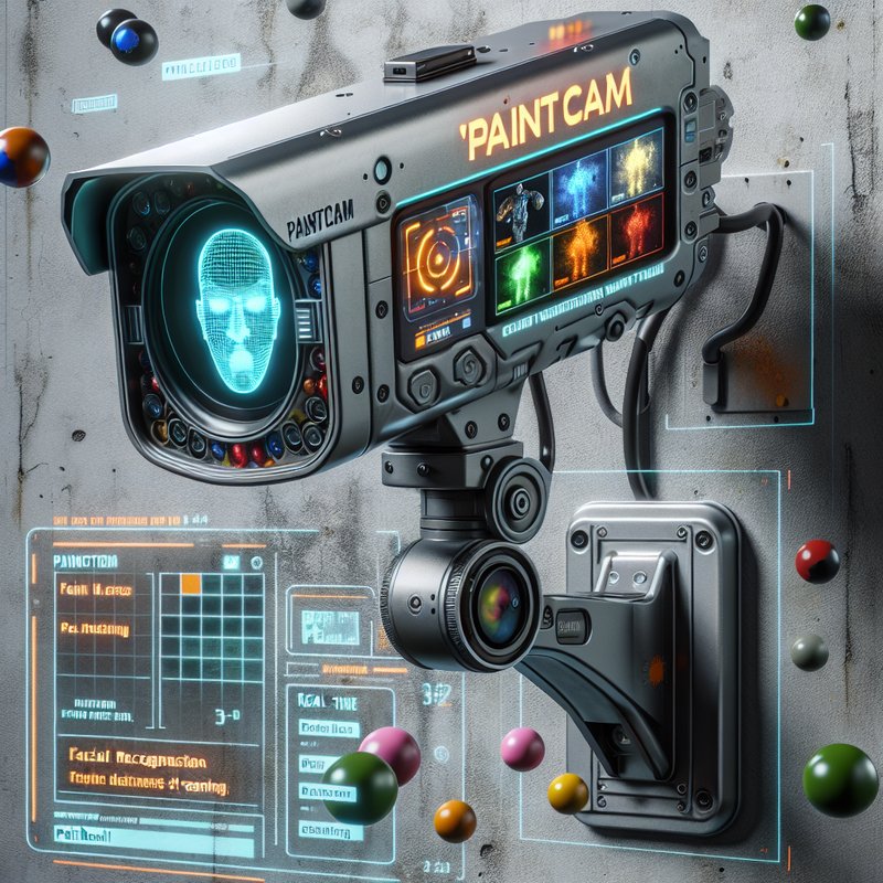 Paintcam : Innovative Surveillance Camera Uses Paintballs to Deter Intruders