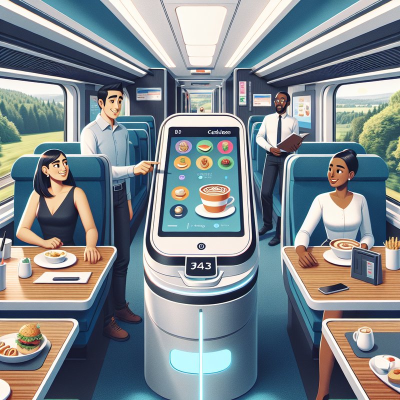 Cashless : Deutsche Bahn Tests Cashless Bistro Service and Evaluates Train Reliability